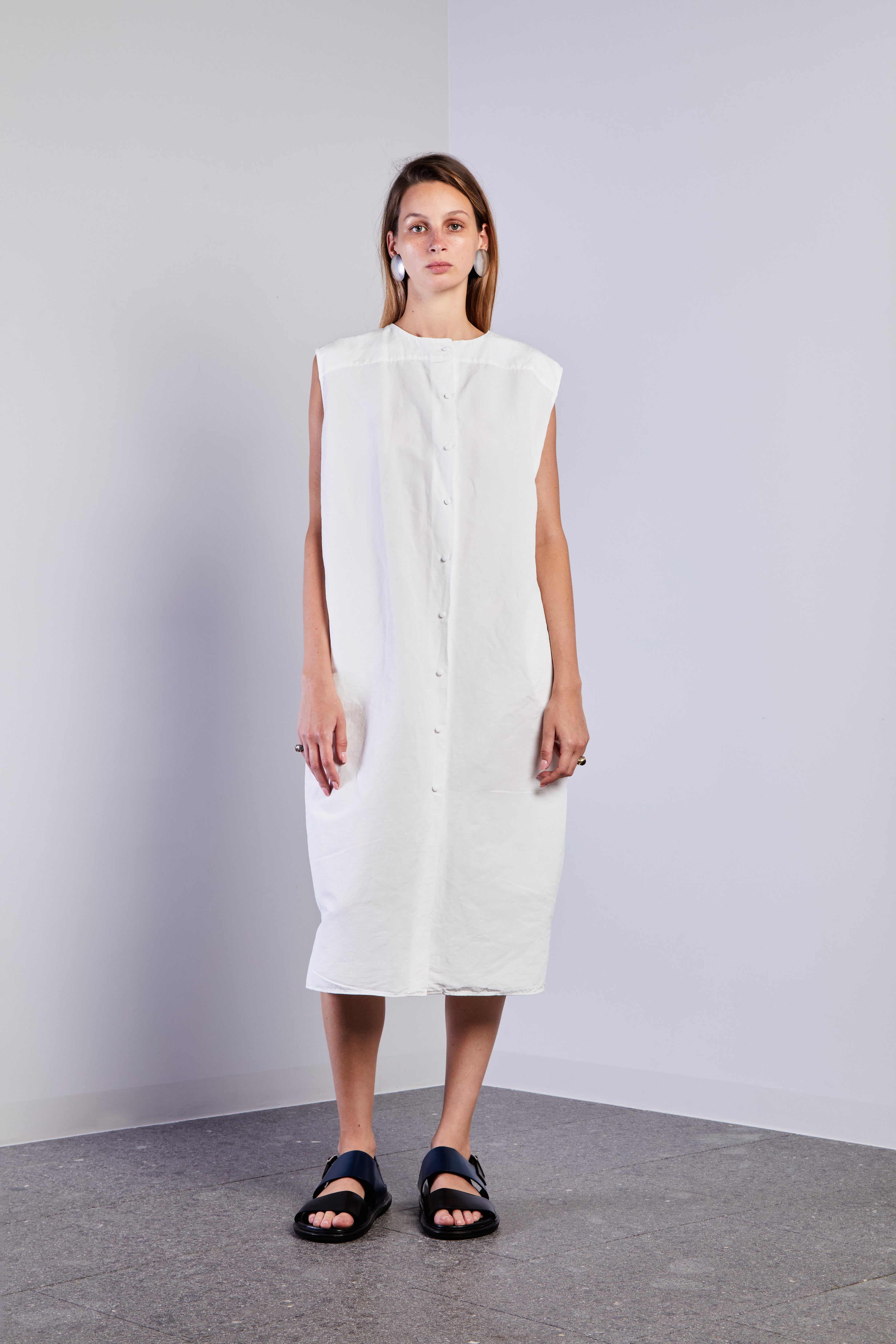 silk vest dress Eileen Fisher - Women's Silk Georgette Crepe Vest - Black